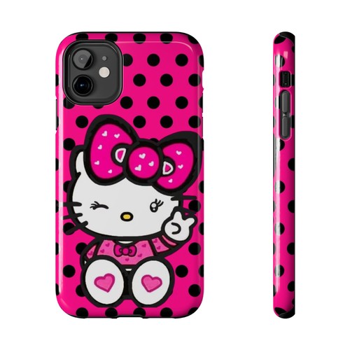 Pink polka dot hello kitty - polka,