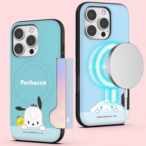 Sanrio peeking two cards - two, case