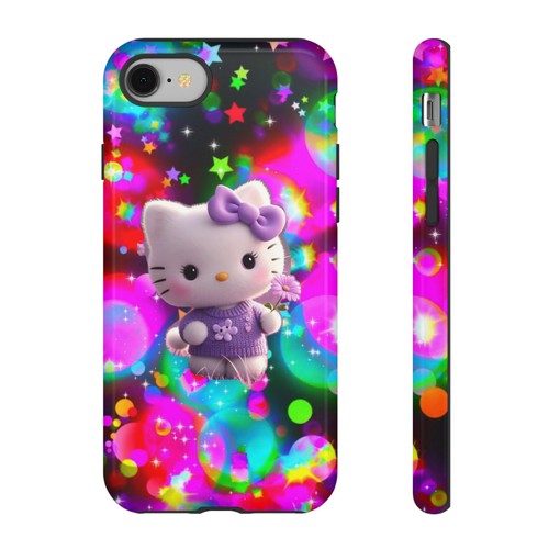 Cute phone case with hello - case,